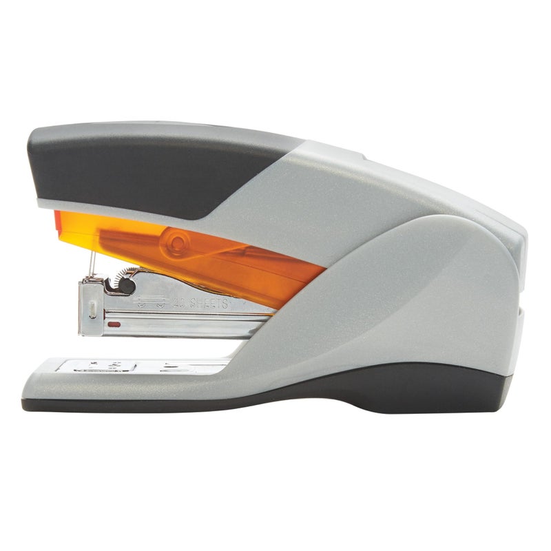 ACCO Brands Swingline Stapler  Desktop Stapler  Compact Size  25 Sheet Capacity  Optima 25 Reduced Effort  Orange/Gray (66412) - Image 3